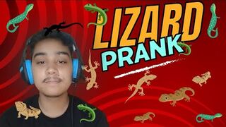 Lizard Prank Goes Wrong ^_____^ __ Umri Bhai __ Prank Video