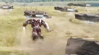 Avengers infinity war  fight scen