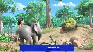 Jungle book funy vedio haathi or mgr maach
