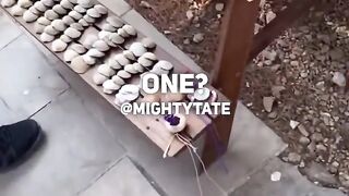 Tristan Tate tips little Girl on the Street