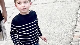 Children's eyes describe that pure happiness