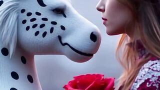 Romantic pictures between animals