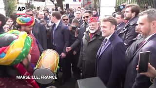Macron and Modi inaugurate a new Indian consulate in France.