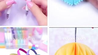 4 DIY Paper craft ideas #shorts #art #craft #papercraft #diy #miniature #love #innovacrafts