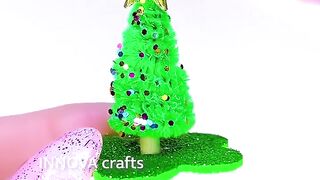 DIY Christmas craft ideas ???? Miniature Christmas tree #shorts #diy #miniature #christmas #craft