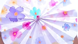 DIY easy paper craft ideas ☂️ Paper umbrella #shorts #art #diy #papercraft #craft #youtubeshorts.