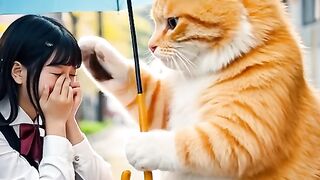 Funny cat Bang Bang 2025