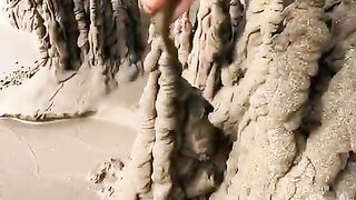 "Lost in the waves, playing with golden sands—where the ocean whispers and adventure begins! ????✨ #BeachVibes #OceanEscape"