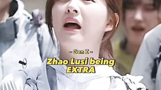 This is so cute #赵鲁思 #zhaolusi #rosyzhao #จ้าวลู่ซือ #조로사