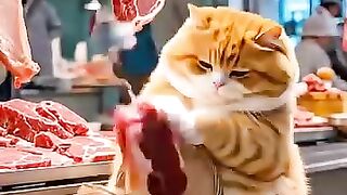 Cooking Cat Short Reels Art