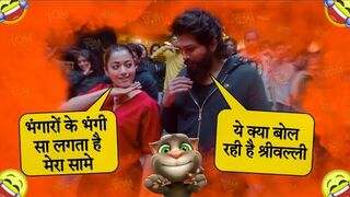 Angaaron Video Song _ Funny Paad Version _ Allu Arjun _ Rashmika Madanna _ Pushpa 2 Song