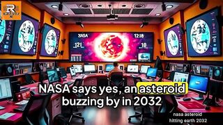 NASA says yes, an asteroid buzzing by in 2032 could hit Earth | R ImpactX