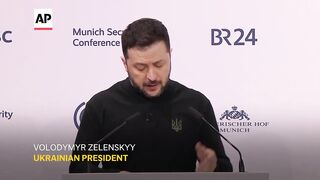 Zelenskyy says time has come for the creation of 'armed forces of Europe.