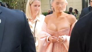Spotted kylie at Schiaparelli Couture show
