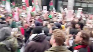 Demonstration in support of Palestine in the Norwegian capital