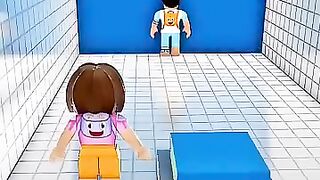 dora & diego playing this obby together