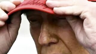 NASCAR fans cheer as Trump arrives for Daytona 500 in Air Force One #nascar #trump #shorts #rimpactx