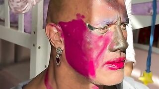 the rock make up