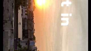 Village sunset view ????