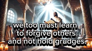 we too must learn to forgive others and not hold grudges.