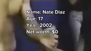 Nate Diaz before and after. ????