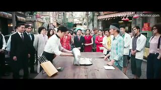 Salmon cutting competition