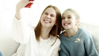Mom and her daughter