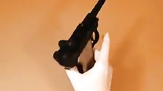 Luser P08 Alloy laser toy Pistol