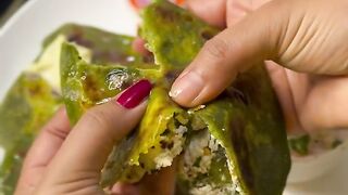 Kitchen recipes no. 11 ("Paneer Stuffed Palak Paratha | Palak Paneer Paratha")