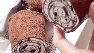Chocolate swiss roll recipe ????????‍????