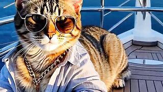 Katzen mit Mafia-Vibe aus aller Welt