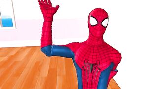 Sprunki Girl jokes with Spider-Man #spiderman #hulkman #funny #sprunki.mp4