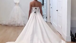Here falls the bride