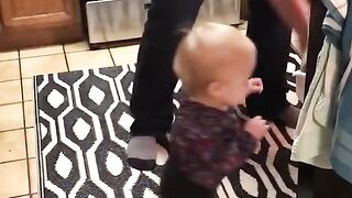 Babies are very busy