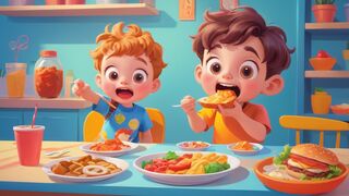 Toddler Song About Eating Sunnah | Toddler cartoon seriest