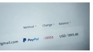febspot withdrawal amounts $1895.40