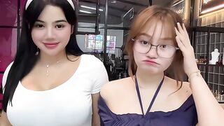 Two Beautiful butterfly girls
