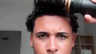 scroll my hair