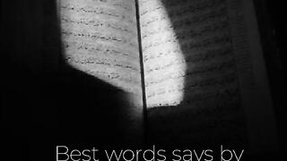 Best words of Allah Almighty in Quran ⭐⭐