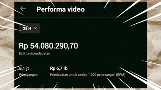 DAPET 54 JUTA CUMA BIKIN KONTEN BOLA SAMBIL REBAHAN FULL TUTORIAL CARA DAPAT UANG DARI YOUTUBE!