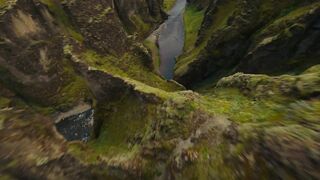 FPV Drone Flight through Beautiful Iceland Canyon(1080P_HD).mp4