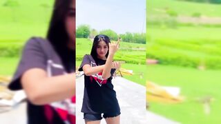 Indian Girl Anukriti Agarwal Dance