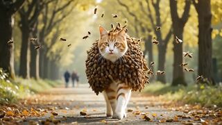 Cat & Bees