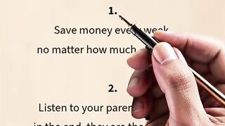 5 advices for success