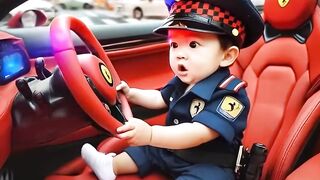 ???? Tiny Police Officers Driving Ferraris_ ????(1080P_HD).mp4
