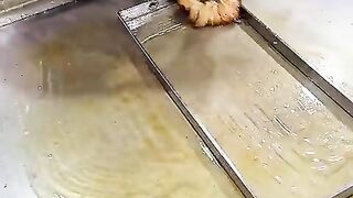 Egg Roll Toast Korean street food #streetfood #southkorea #koreanfood
