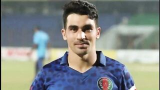 Afghan cricketer Didn't expect such a large crowd support, felt like playing at home
