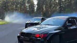 BMW drifting