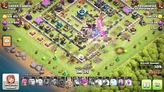 TH12 Annihilates TH13 | Clash of Clans Shorts #shorts #short