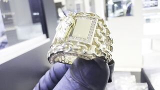 New Real 10k Gold Exotic Religious Rings